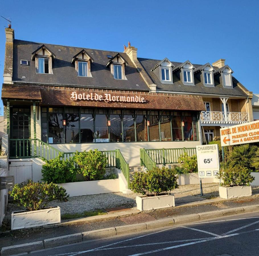 Hotel De Normandie Saint-Aubin-Sur-Mer  Esterno foto
